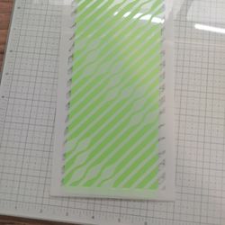 Line Stencil, Slim Line Size