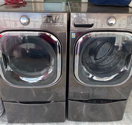 Washer and dryer