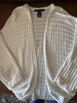 White House Black Market Open-Front Cardigan