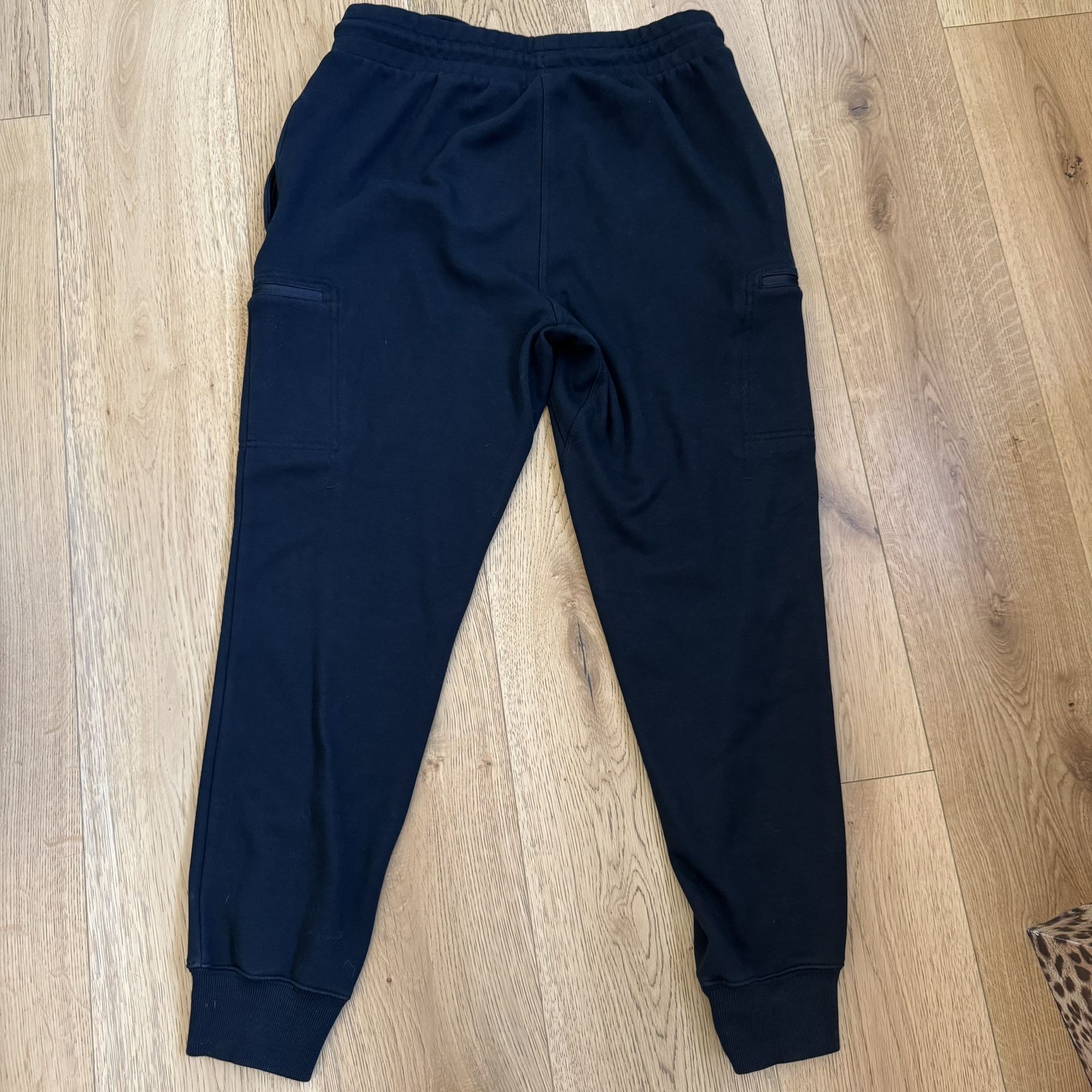 FABLETICS MEN'S BLACK THE GO TO CARGO JOGGER Pants Size L LARGE