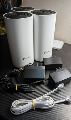 TP-Link Deco M4R AC1200 Mesh WiFi 3-Pack Like New