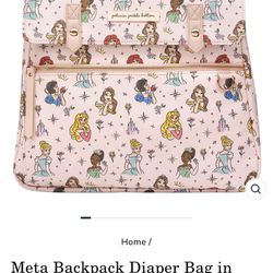 Petunia Pickle Bottom Disney Princess META Backpack