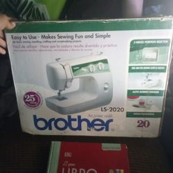 Brother L-2020 Sewing And Libro Para Costura 