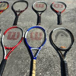 🎾 TENNIS RACQUETS FOR SALE - LIKE NEW (PROFESSIONAL & VINTAGE) 🎾 - READ DESCRIPTION