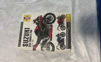 Haynes GSXR600-750 Repair Book