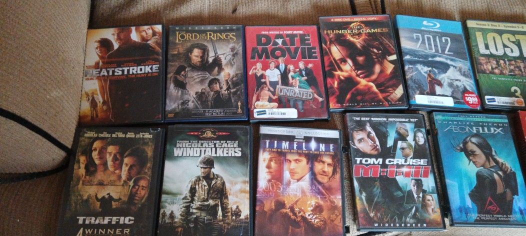 DVD Movies 120 Movies