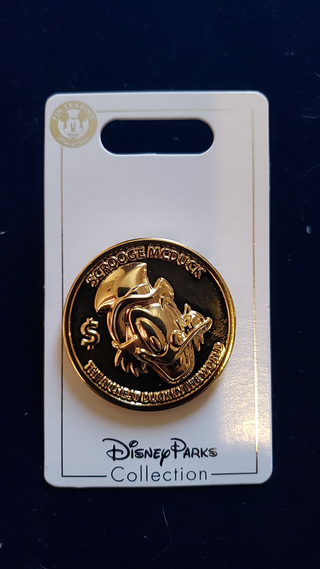 Uncle Scrooge Disney Trading Pin
