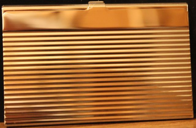 Metal Business Card Holder