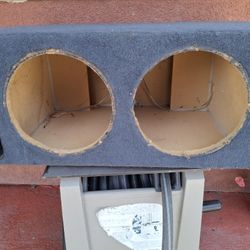 SPEAKERS BOX CAJA PARA BOSINAS 10 INCHES GOOD CONDICIÓN ABLO ESPAÑOL 