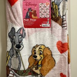 Lady And The Tramp Valentines Day Throw 