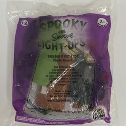 Simpsons Spooky LightUps Grandpa As A Vampire New In Package Sealed