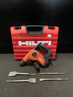 Hilti TE 7-C SDS-Plus Corded Rotary Hammer Drill W/ 4 Bits & Hard Case