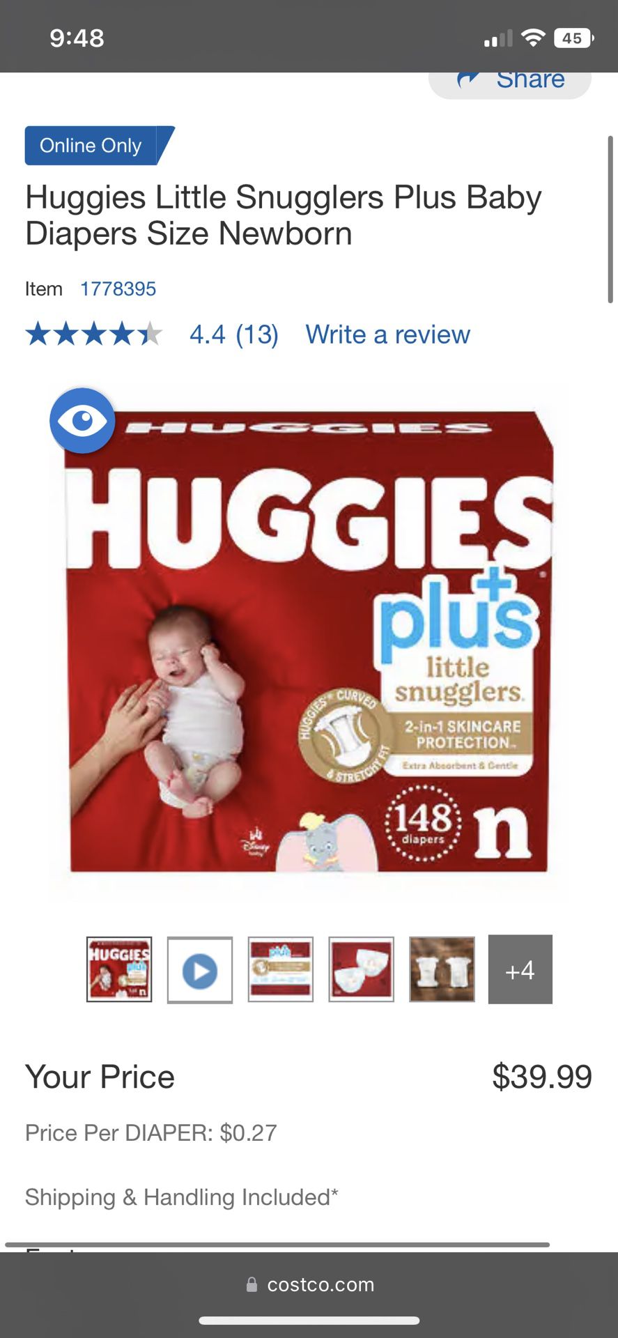 100 Diapers.