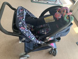 Cosco Lift & Stroll Travel Car seat and stroller.