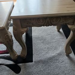 Coffee Table And 2 End Tables 