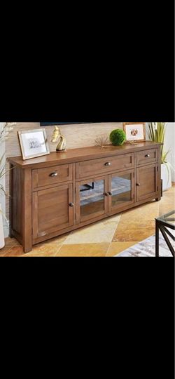 Gorgeous coastal style TV console