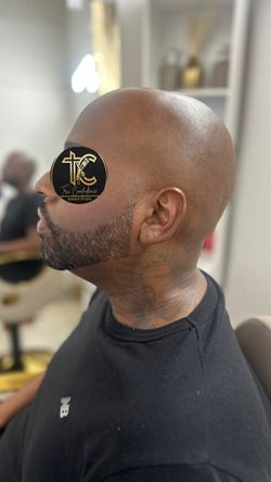 Mens HairCut And Beard Line Up