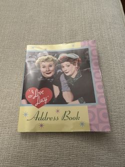 I LOVE LUCY 2003 VINTAGE ADDRESS BOOK