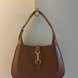 PU Leather Purse Brown w/Adjustable Strap