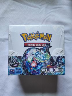 36-40 STELLAR CROWN BOOSTER PACK BOX.
