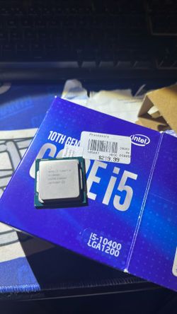 Intel i5-10400 CPU