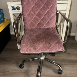 PINK OFFICE CHAIR