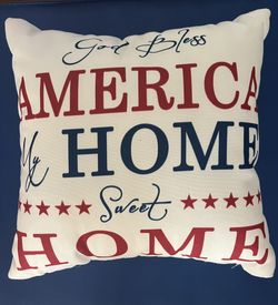 Patriotic pillows - Sold By Each Or Together