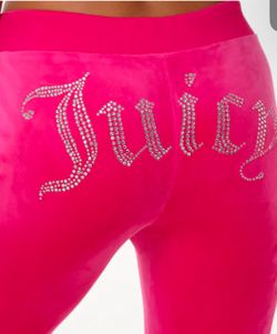 Juicy Couture Hot Pink Track Suit Pants