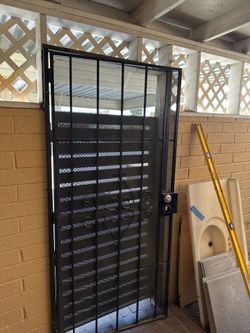 Security screen door $50