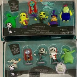 Set Of 2 The Nightmare Before Christmas Figurine Sets