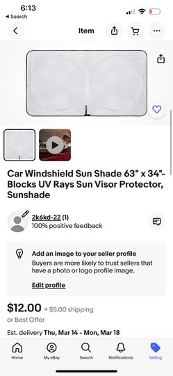 Windshield Shade