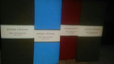 Microfiber drying mats* new** 15 x 20