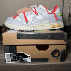 Nike Dunks Off-White Size 10