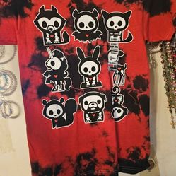 Red skelanimal shirt