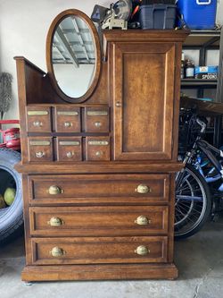 Antique Apothecary Victorian dresser