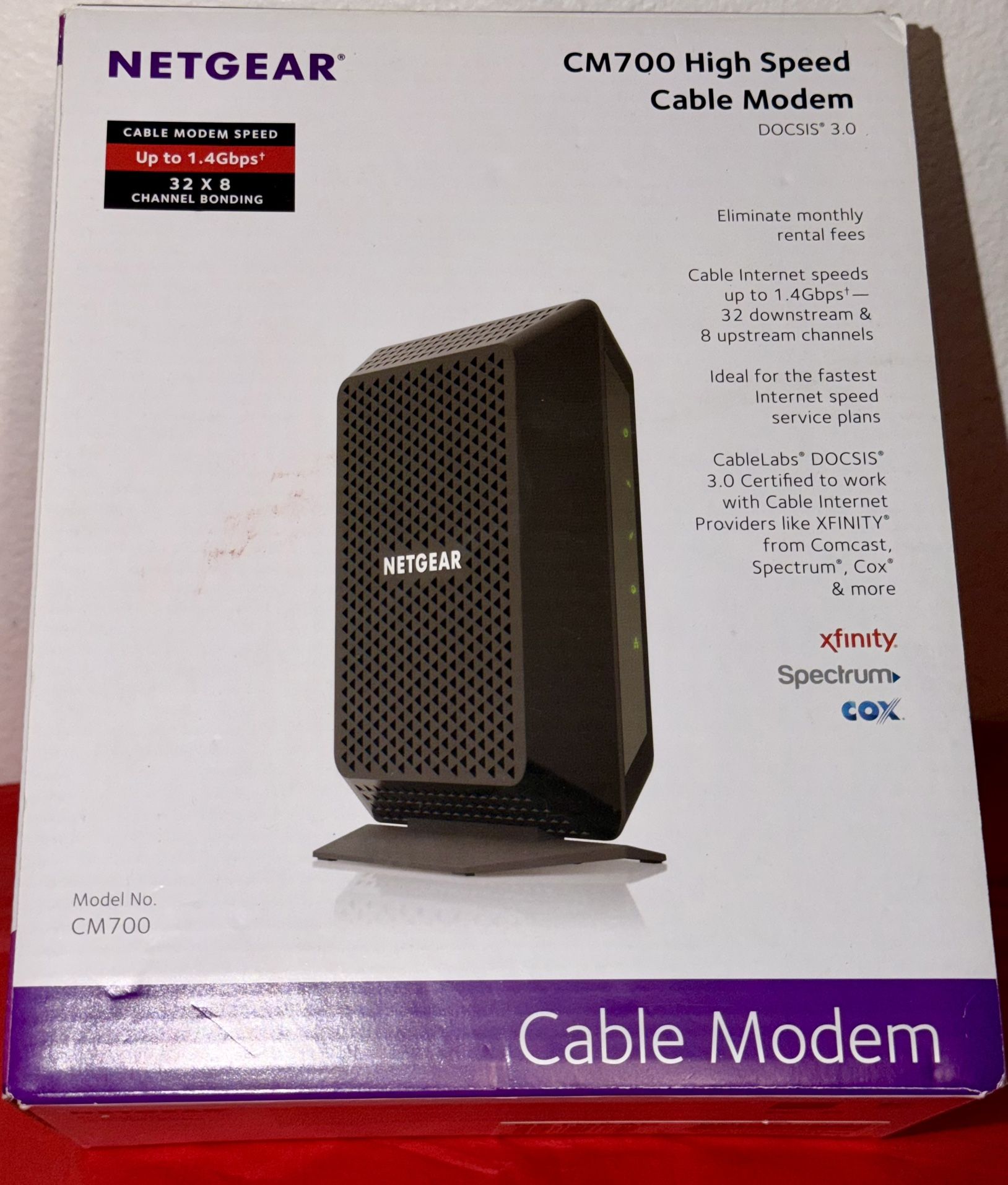 Netgear CM700 High Speed Cable Modem