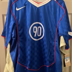Nike Total 90 Jersey Color way Blue/red