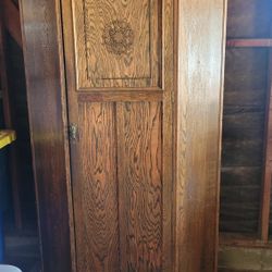 Gorgeous Wood Antique Armoire