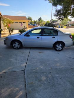 Saturn Ion 4 door silver