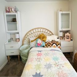 Two Book Shelf Cabinets Dresser
