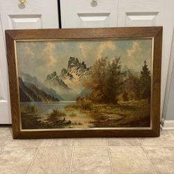 beautiful 41 by 30 inch wall art. (MUST SELL TODAY)