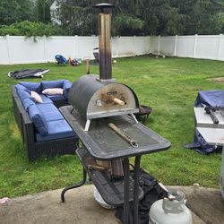 Brick Oven Pizza Wood E Gas 