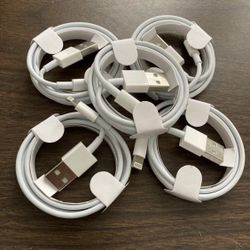 5 Pack iPhone Fast Charger Lightning Cable 3ft ( 1 meter) for iPhone and iPads
