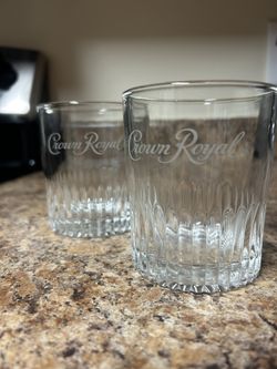 Crown Royal Old Ivory Brantley Syracuse One Set Of 2