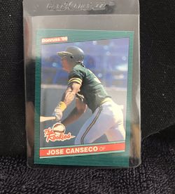 Jose Canseco Rookie Baseball Cards