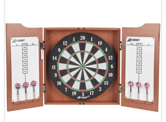 Accudart Bristle Dartboard Cabinet Set