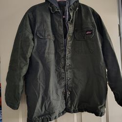 Men's szL Dickie's hooded jacket