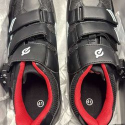 Adult Unisex Peloton Cycling Shoes Size 41 Black  $50