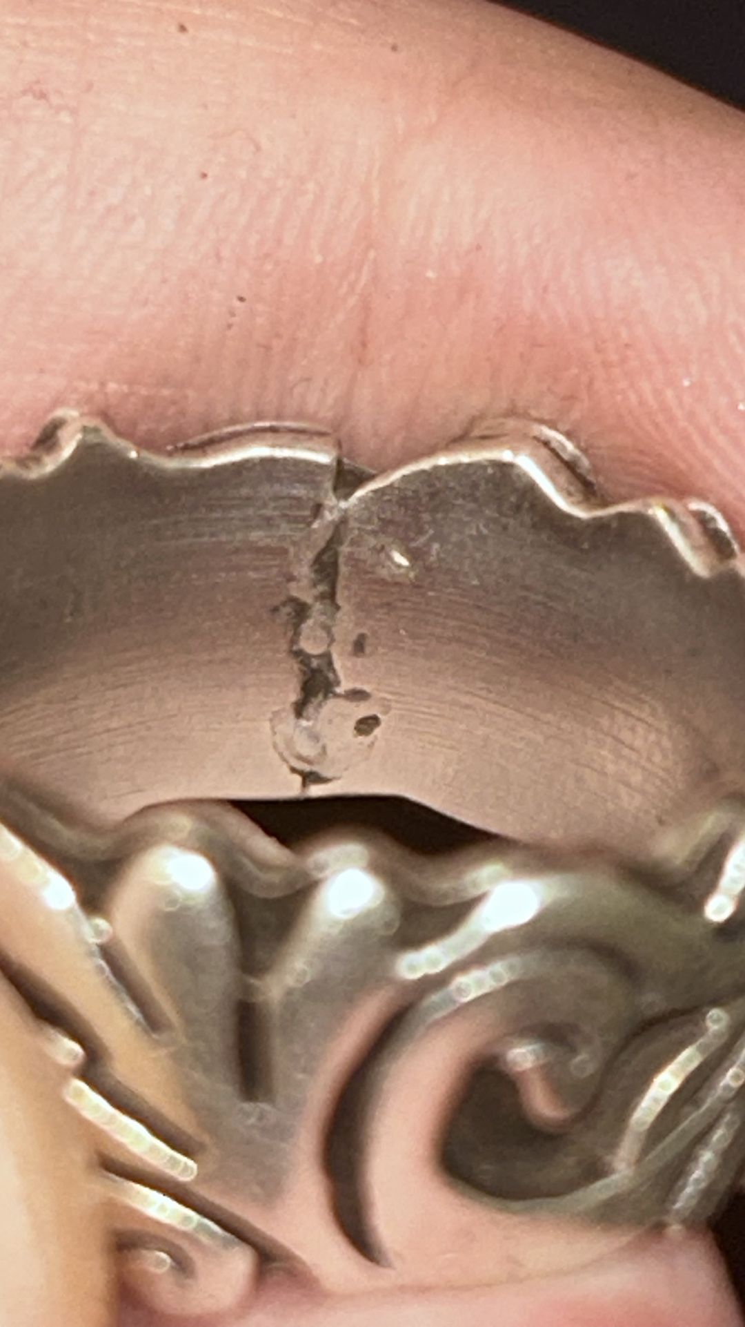 Handmade By Me (A MEXICAN SOLID (Double Wrapped SILVERWARE RING) So I Took A Very High End Silver Spoon And “SOME SAY RUINED IT” Do You Think So?? Rings