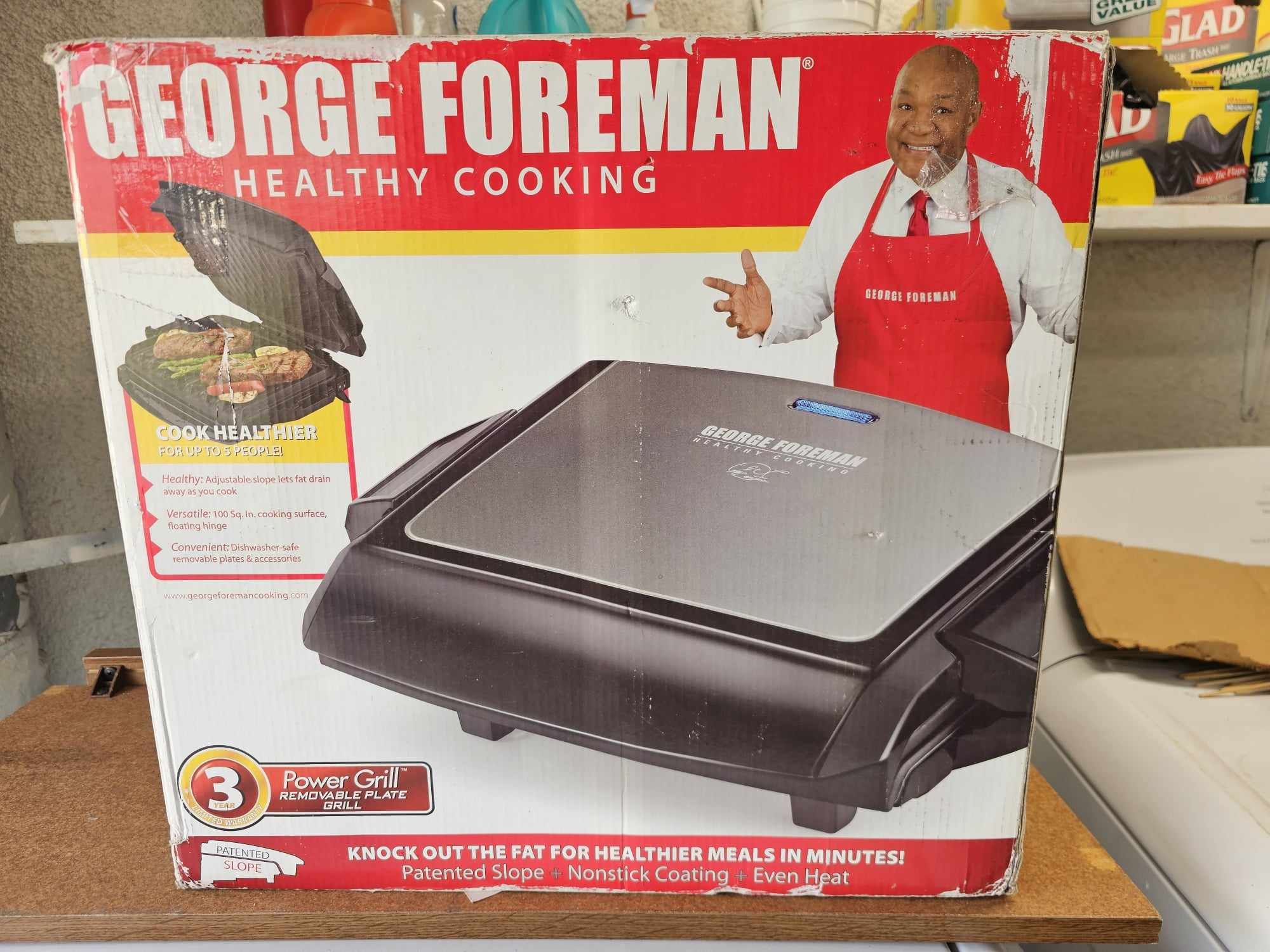 George Foreman Healthy Cooking GR1100GM